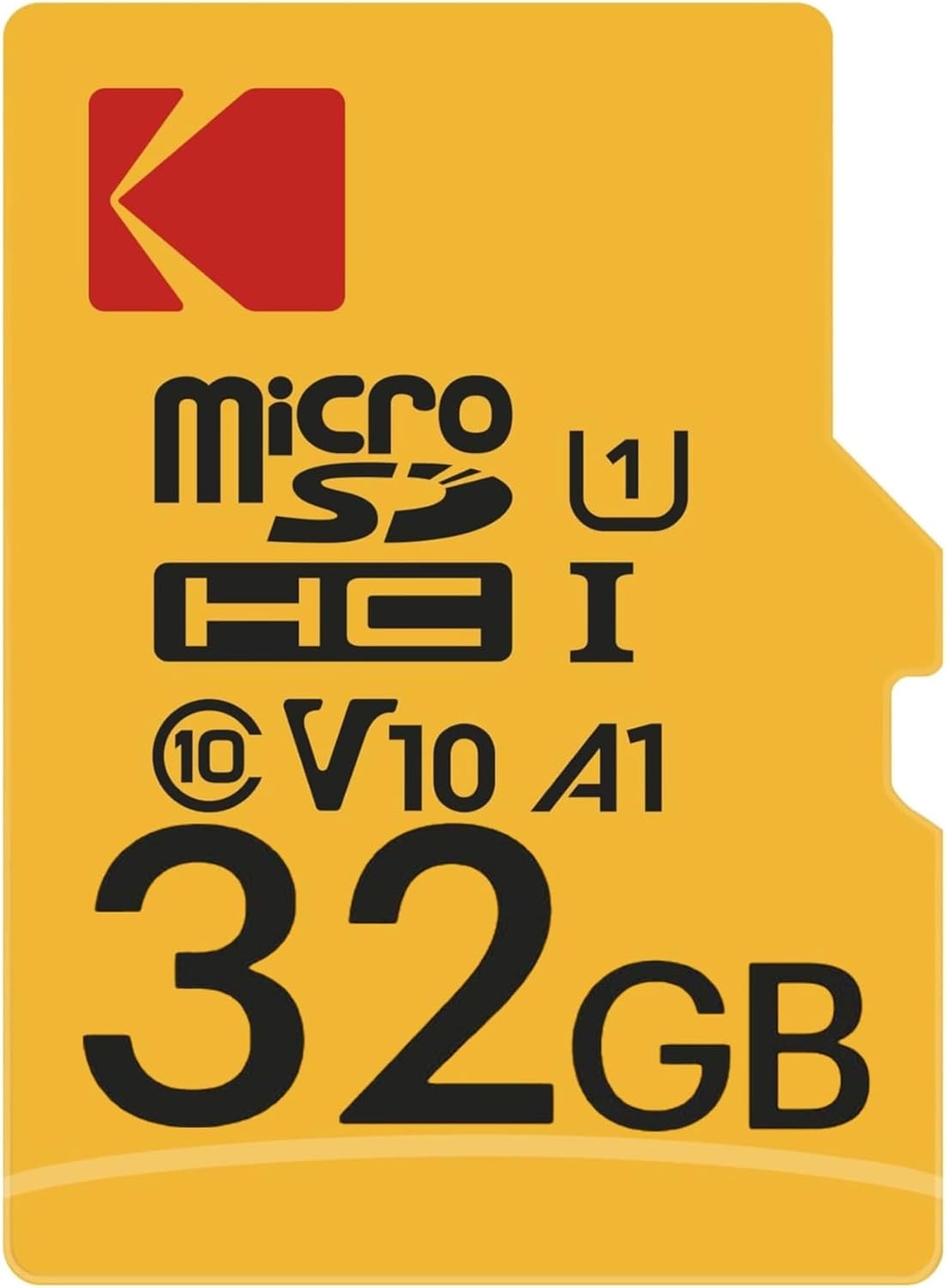 Memorijska kartica microSDHC Kodak Premium Performance, 32Gb, Klasa 10 / UHS-1 U1, s adapterom EKMSDM32GHC10K