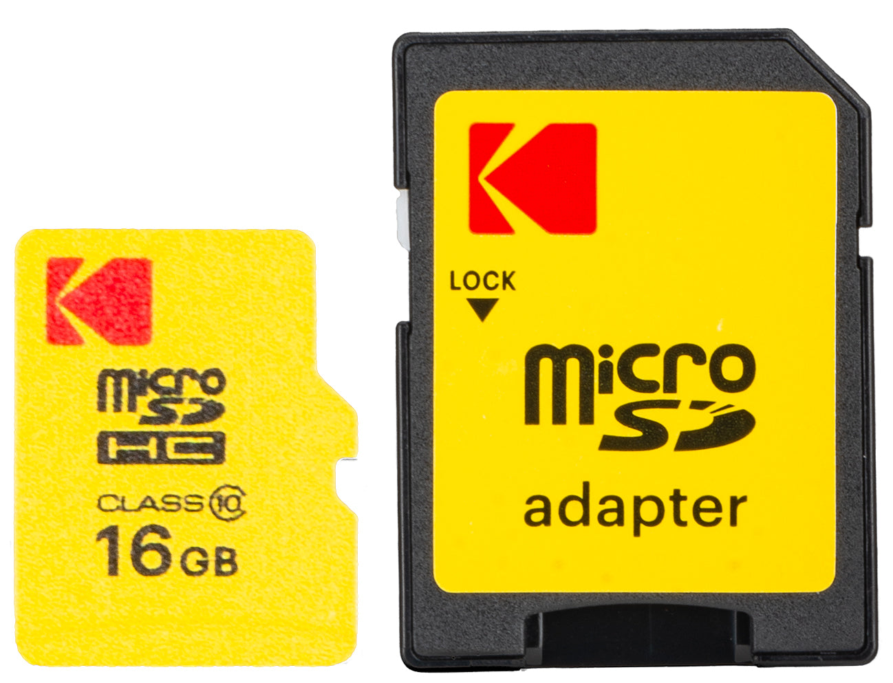 Kartica memorije microSDHC Kodak Extra Performance, 16Gb, Klasa 10, S adapterom EKMSDM16GHC10CJ