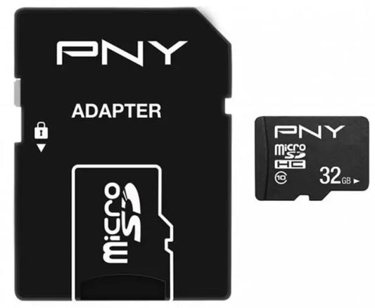 Memorijska kartica microSDHC PNY Performance Plus, 32Gb, s adapterom P-SDU32G10PPL-GE
