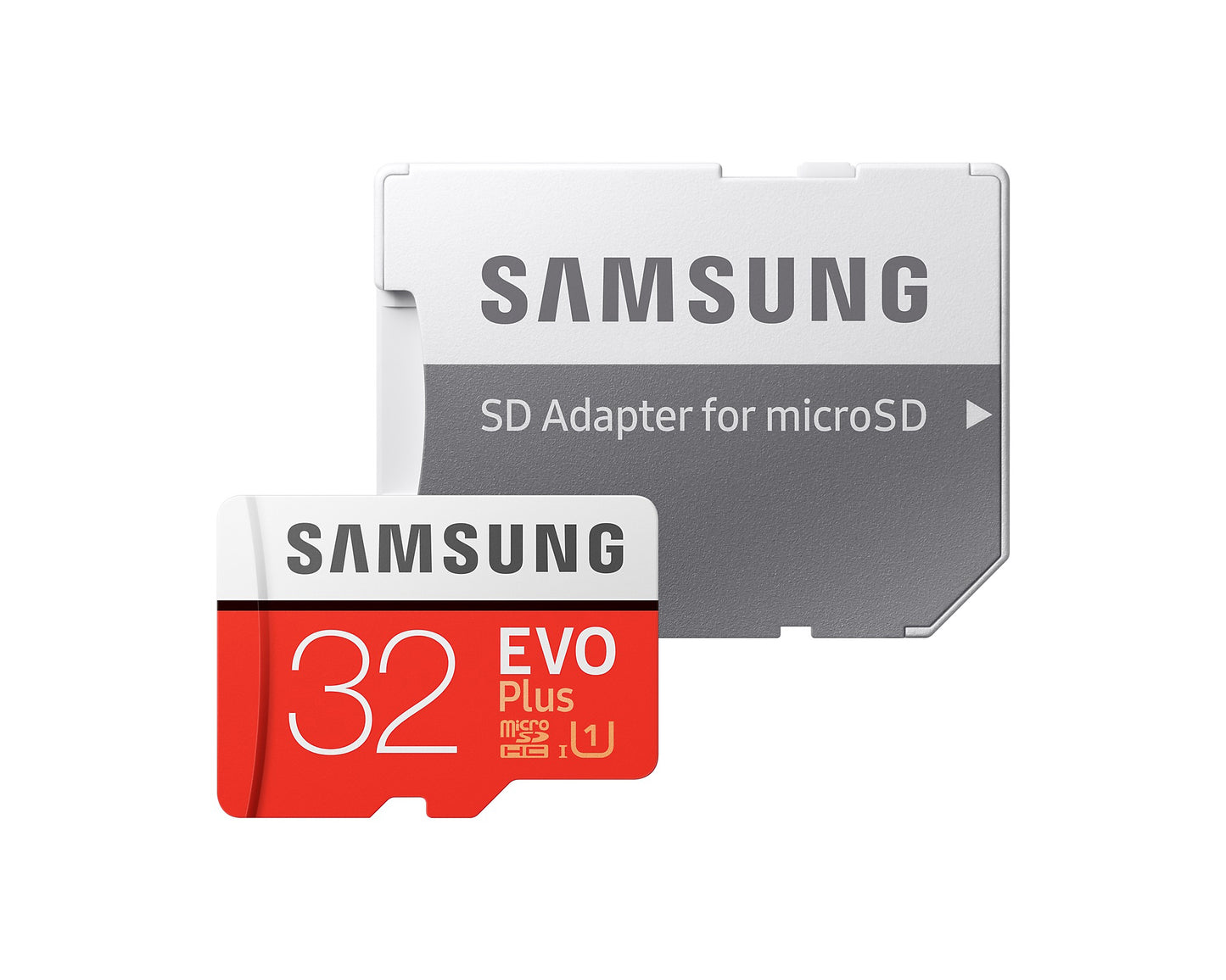 Memorijska kartica microSDHC Samsung Evo Plus, 32Gb, Klasa 10 / UHS-1 U1, s adapterom MB-MC32GA/APC