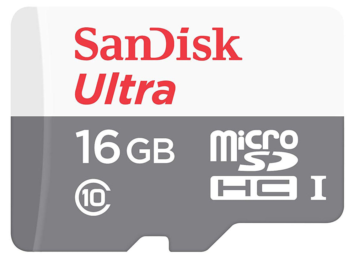 Memorijska kartica microSDHC SanDisk Ultra, 16Gb, Klasa 10 SDSQUNS-016G-GN3MN