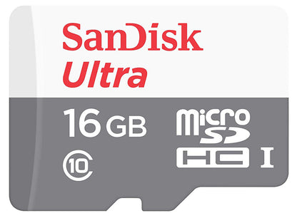 Memorijska kartica microSDHC SanDisk Ultra, 16Gb, Klasa 10 SDSQUNS-016G-GN3MN