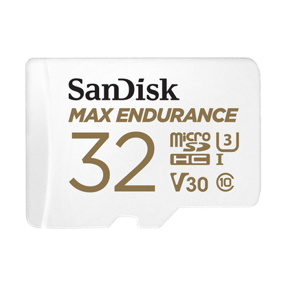 Memorijska kartica microSDHC SanDisk MAX Endurance, 32Gb, Klasa 10 / UHS-1 U3, S adapterom SDSQQVR-032G-GN6IA