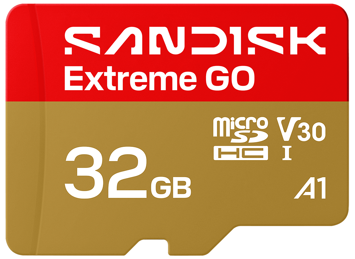 Memorijska kartica microSDHC SanDisk Extreme GO Android A1, 32Gb, Klasa 10 / UHS-1 U1 SDSQXGN-032G-GN6MN