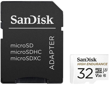 microSDHC memorijska kartica SanDisk High Endurance, 32Gb, Klasa 10 / UHS-1 U3, S adapterom SDSQQNR-032G-GN6IA