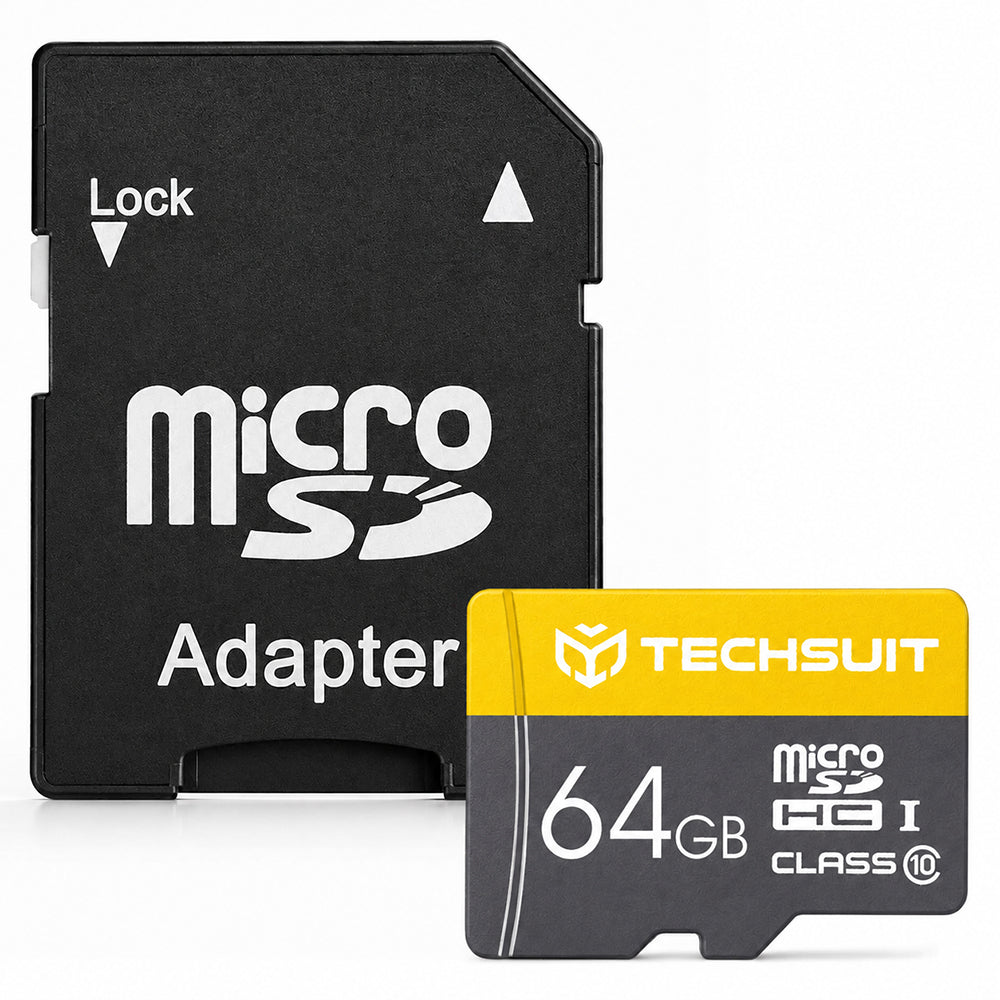 Techsuit THCM11 microSDXC memorijska kartica, 64 GB, klasa 10, s adapterom