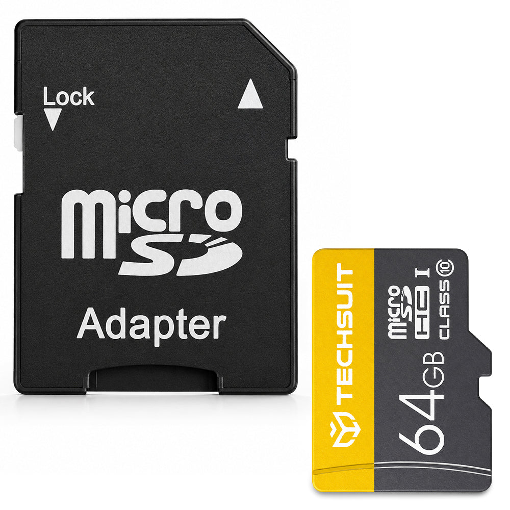 Techsuit THCM11 microSDXC memorijska kartica, 64 GB, klasa 10, s adapterom