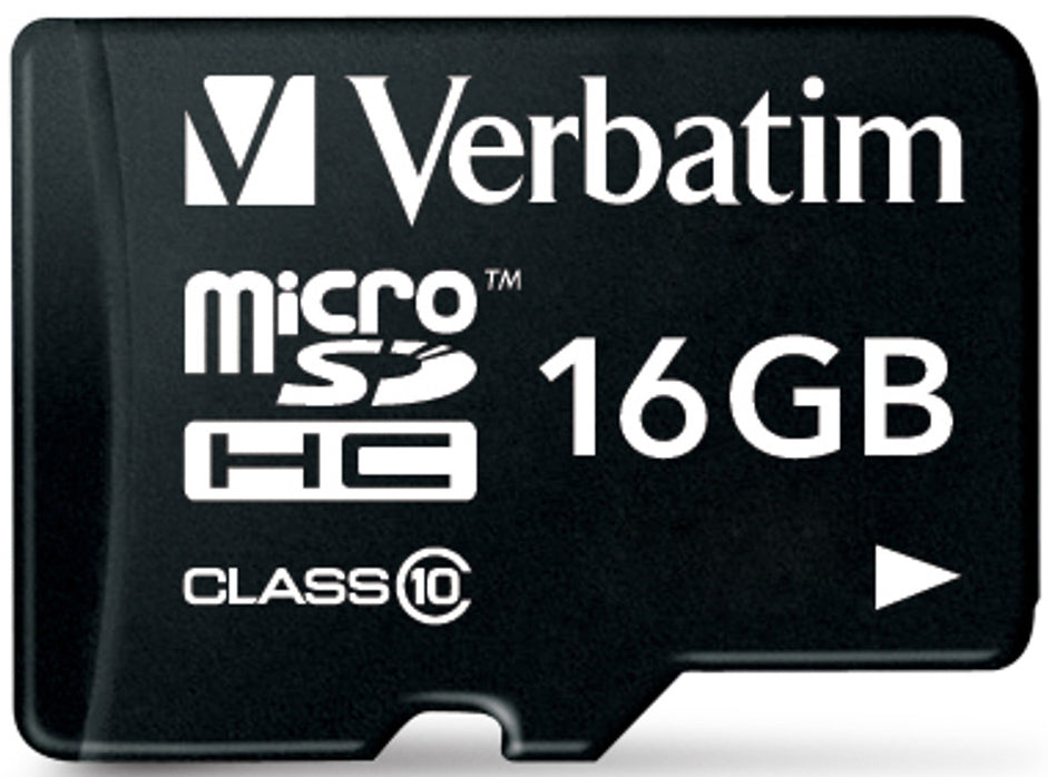 Verbatim microSDHC memorijska kartica, 16Gb, Klasa 10 / UHS-1 U1, S adapterom 44082
