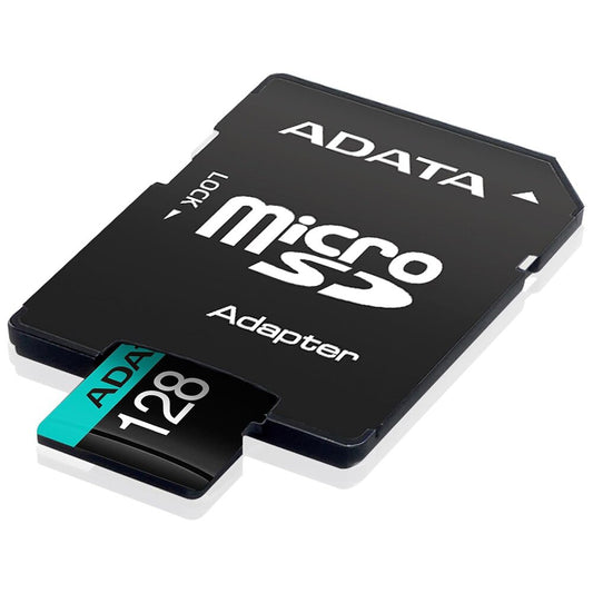 Memorijska kartica microSDXC Adata Premier Pro, 128GB, Klasa 10 / UHS-1 U3, S adapterom AUSDX128GUI3V30SA2-RA1