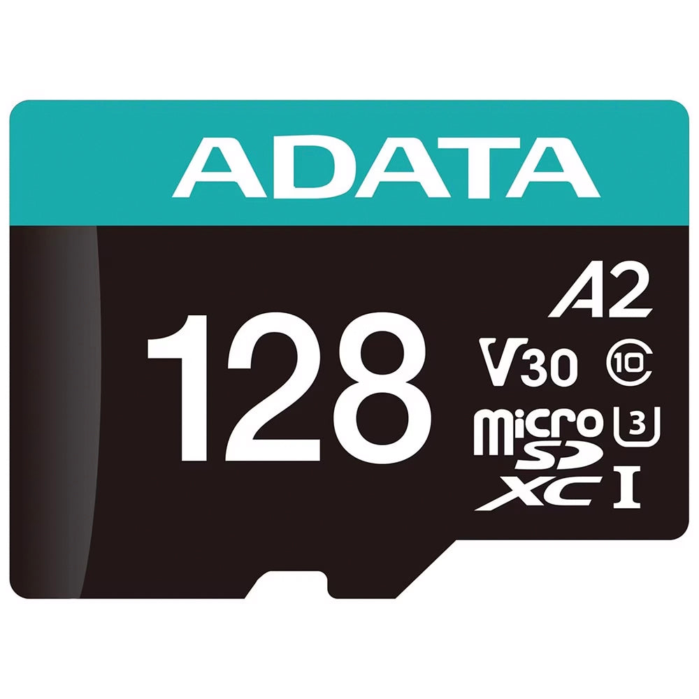Memorijska kartica microSDXC Adata Premier Pro, 128GB, Klasa 10 / UHS-1 U3, S adapterom AUSDX128GUI3V30SA2-RA1