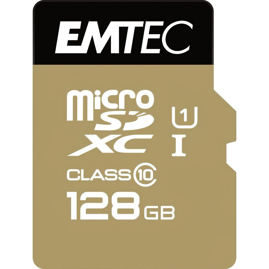 Memorijska kartica microSDXC Emtec Speedin Pro Android A1, 128Gb, Klasa 10 / UHS-1 U3, S adapterom ECMSDM128GXE