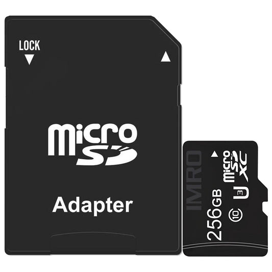 Memorijska kartica microSDXC Imro, 256Gb, Klasa 10 / UHS-1 U3, S adapterom
