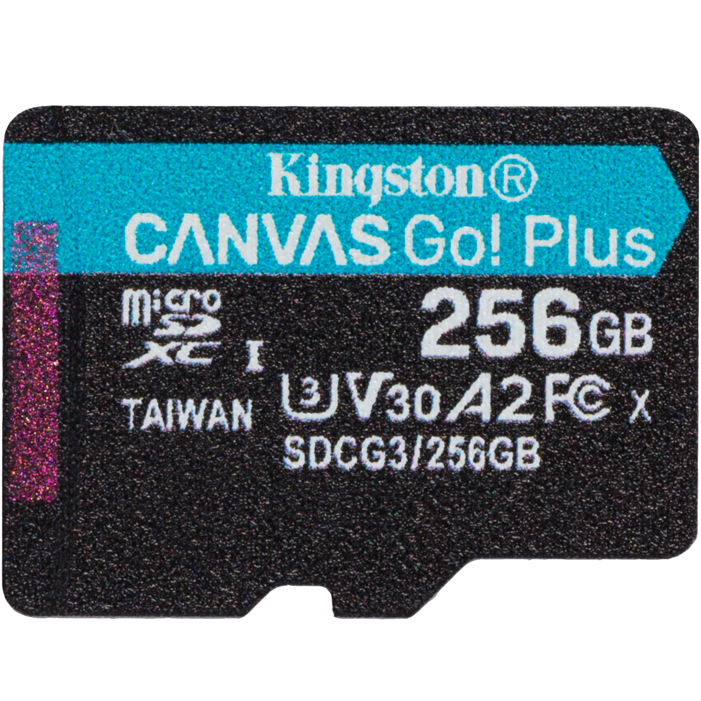 Memorijska kartica microSDXC Kingston Canvas Go Plus, 256Gb, Klasa 10 / UHS-1 U3 SDCG3/256GBSP