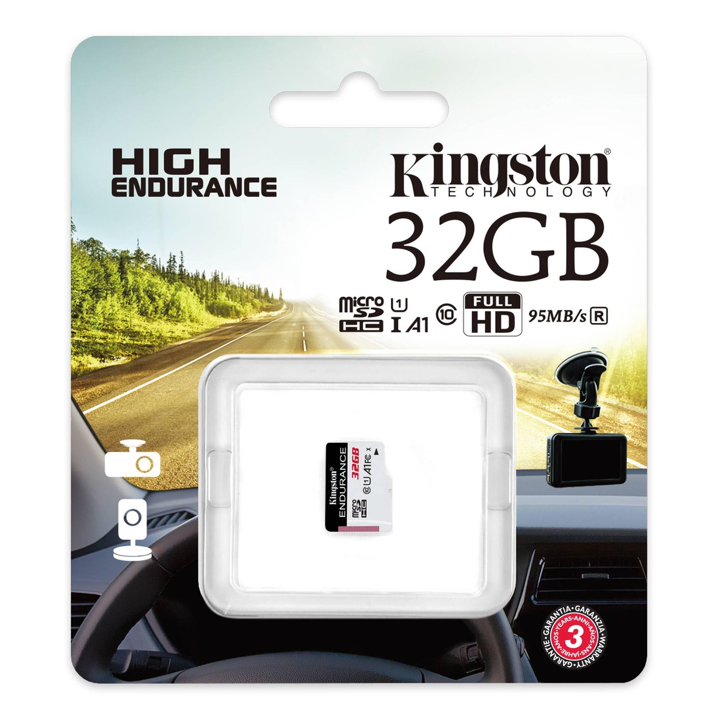 Memorijska kartica microSDXC Kingston Endurance, 32Gb, Klasa 10 / UHS-1 U1 SDCE/32GB