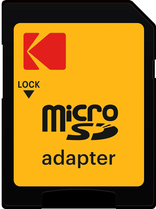 Memorijska kartica microSDXC Kodak Ultra Performance, 128Gb, Klasa 10 / UHS-1 U3, S adapterom EKMSDM128GXC10HPRK