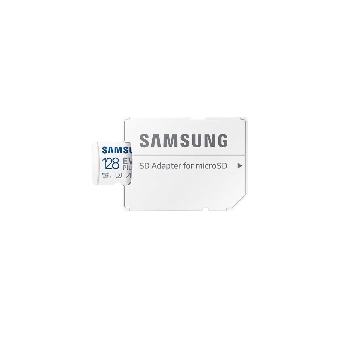 Memorijska kartica microSDXC Samsung Evo Plus, 128Gb, Klasa 10 / UHS-1 U3, s adapterom MB-MC128SA/EU