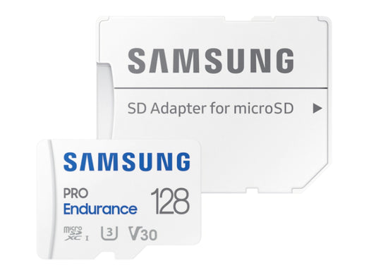 Memorijska kartica microSDXC Samsung PRO Endurance, 128Gb, Klasa 10 / UHS-1 U3, S adapterom MB-MJ128KA/EU