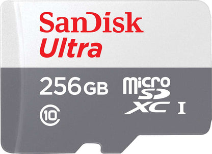 Memorijska kartica microSDXC SanDisk Ultra, 256Gb, Klasa 10 SDSQUNR-256G-GN3MN