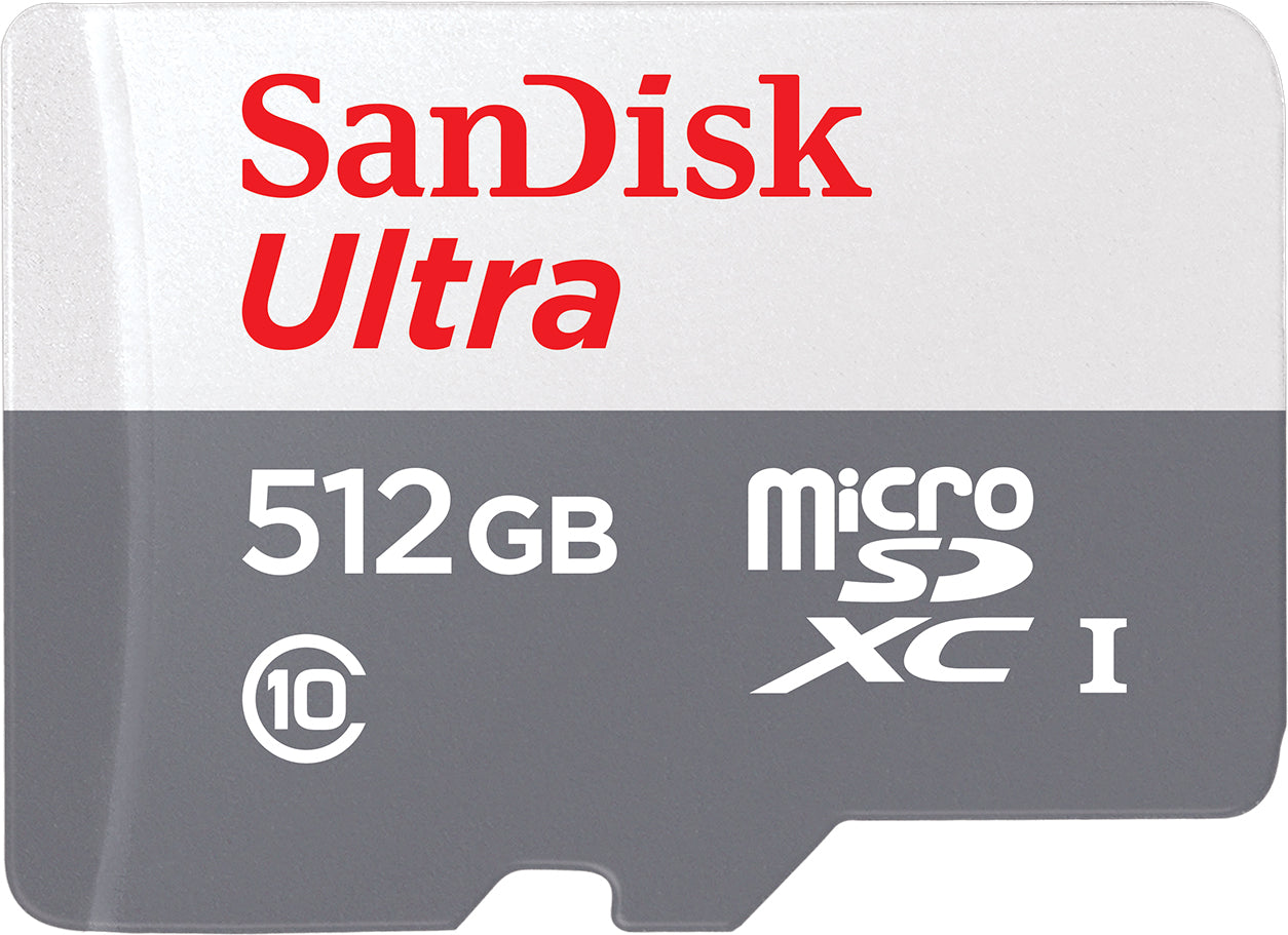 Memorijska kartica microSDXC SanDisk Ultra, 512Gb, Klasa 10 SDSQUNR-512G-GN3MN