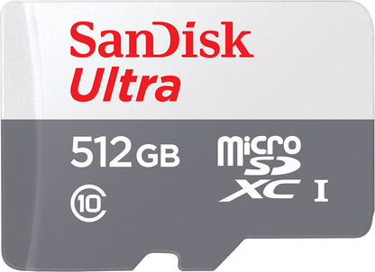 Memorijska kartica microSDXC SanDisk Ultra, 512Gb, Klasa 10 SDSQUNR-512G-GN3MN