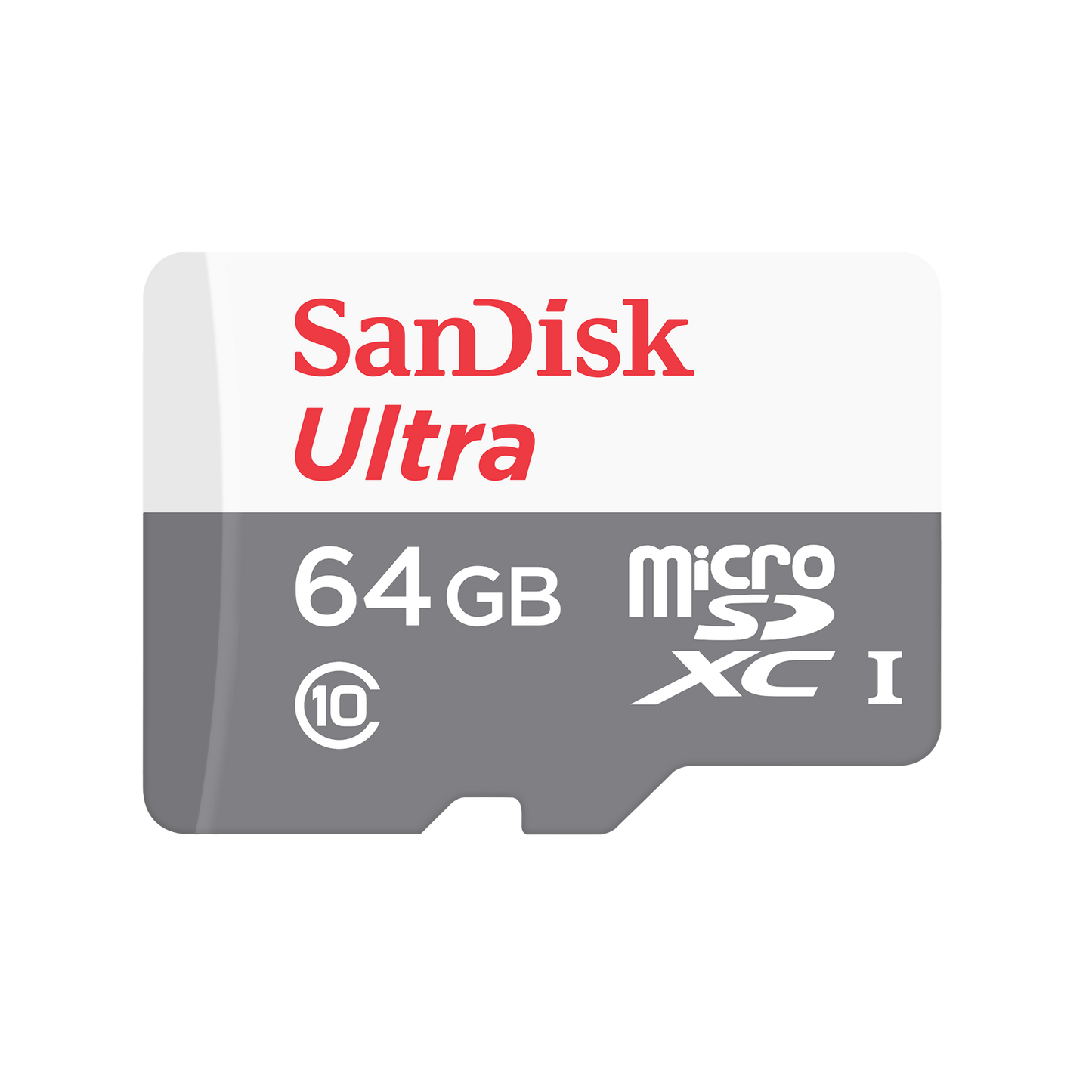 Memorijska kartica microSDXC SanDisk Ultra, 64Gb, Klasa 10, S adapterom SDSQUNR-064G-GN6TA