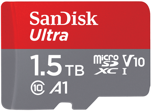 Memorijska kartica microSDXC SanDisk Ultra Android A1, 1.5TB, Klasa 10 / UHS-1 U1 SDSQUAC-1T50-GN6MN