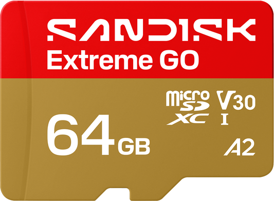 microSDXC memorijska kartica SanDisk Extreme GO Android A2, 64Gb, Klasa 10 / UHS-1 U1 SDSQXGN-064G-GN6MN