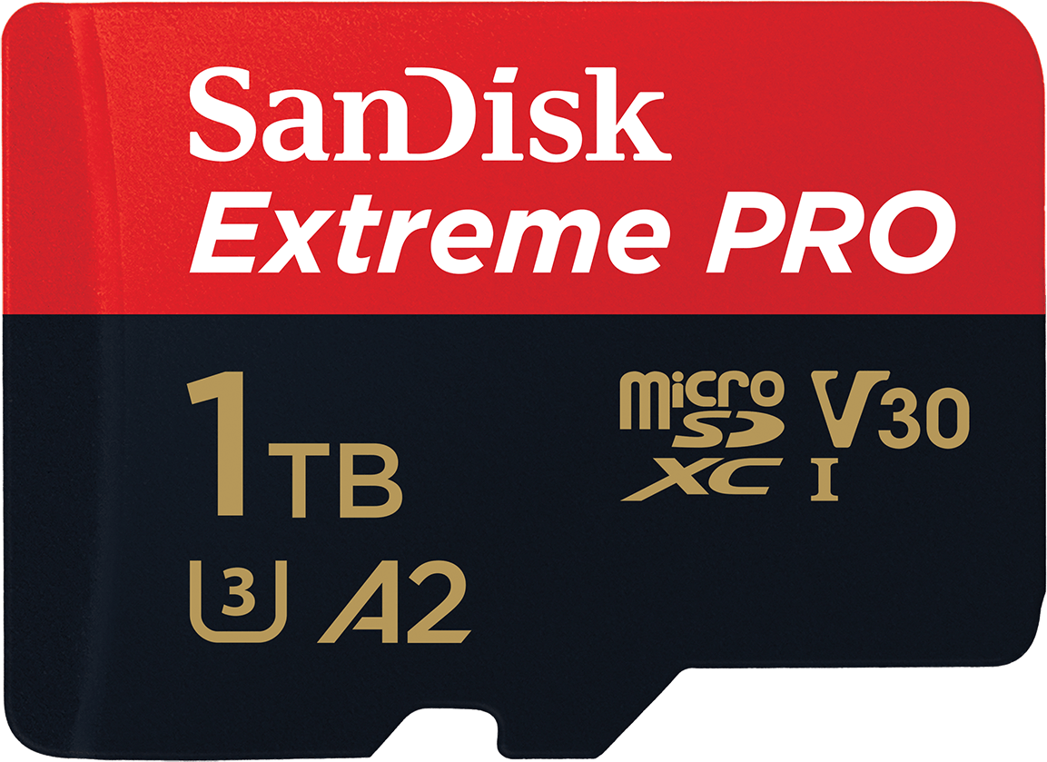 microSDXC memorijska kartica SanDisk Extreme Pro, 1TB, Klasa 10 / UHS-1 U3, S adapterom SDSQXCD-1T00-GN6MA