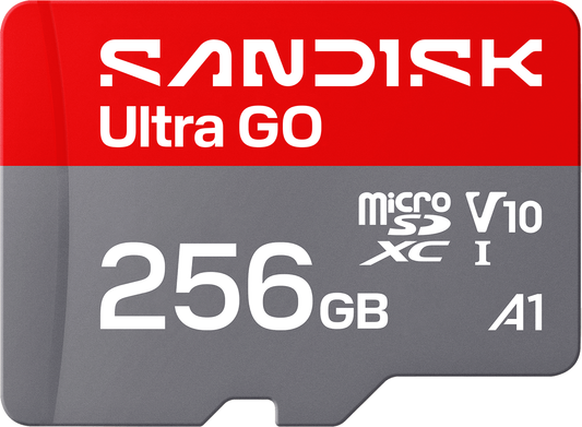 microSDXC memorijska kartica SanDisk Ultra GO Android A1, 256Gb, Klasa 10 / UHS-1 U1 SDSQUGN-256G-GN6MN