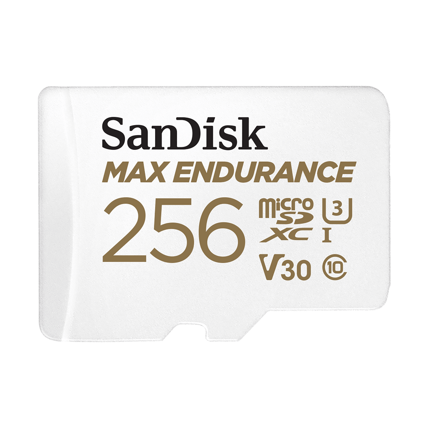 Memorijska kartica microSDXC SanDisk MAX Endurance, 256Gb, Klasa 10 / UHS-1 U3, S adapterom SDSQQVR-256G-GN6IA