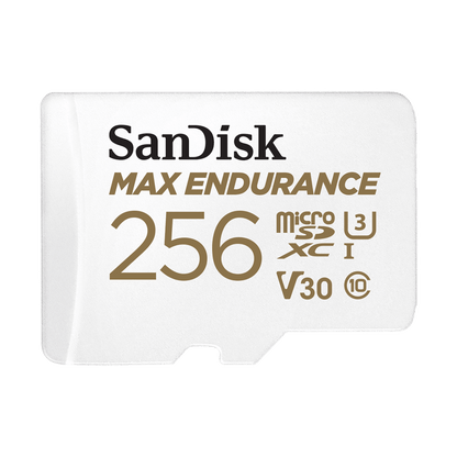 Memorijska kartica microSDXC SanDisk MAX Endurance, 256Gb, Klasa 10 / UHS-1 U3, S adapterom SDSQQVR-256G-GN6IA