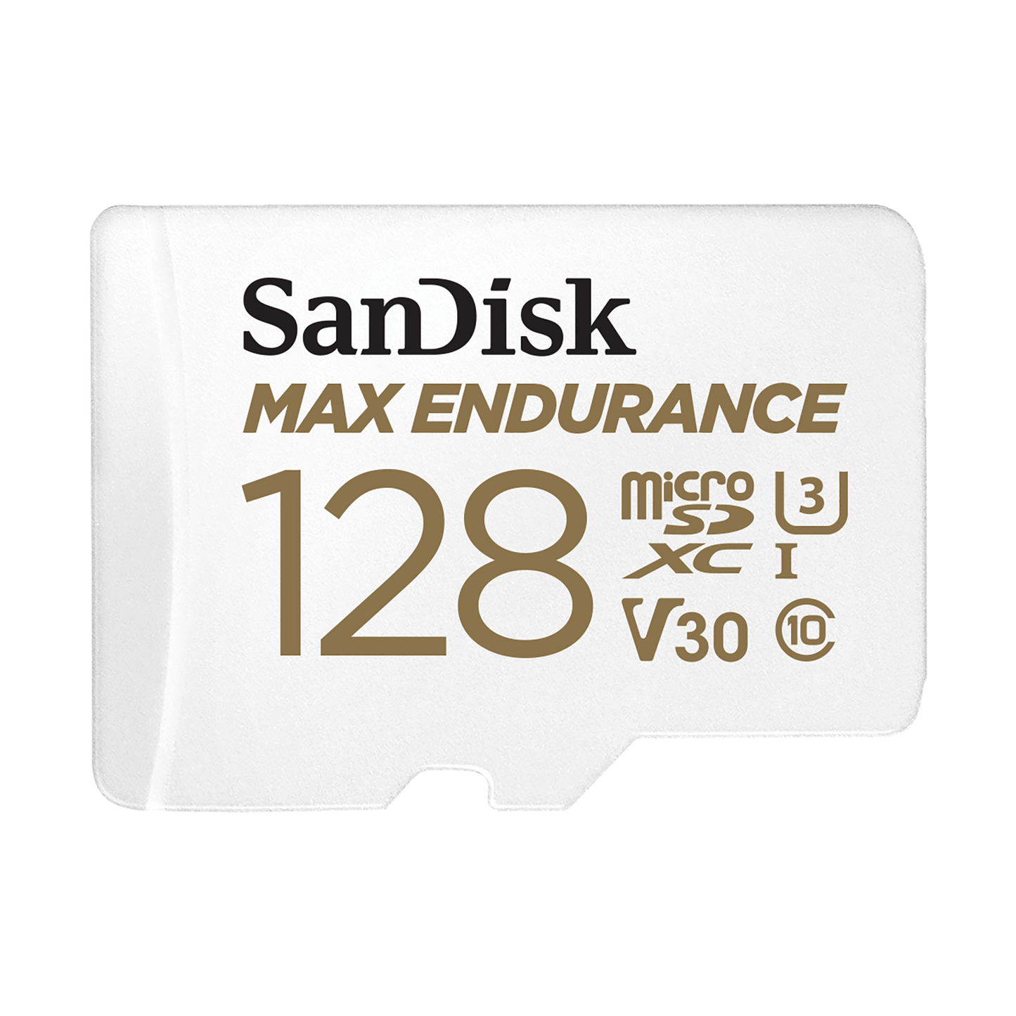 Memorijska kartica microSDXC SanDisk MAX Endurance, 128Gb, Klasa 10 / UHS-1 U3, S adapterom SDSQQVR-128G-GN6IA