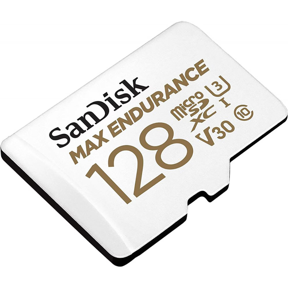 Memorijska kartica microSDXC SanDisk MAX Endurance, 128Gb, Klasa 10 / UHS-1 U3, S adapterom SDSQQVR-128G-GN6IA