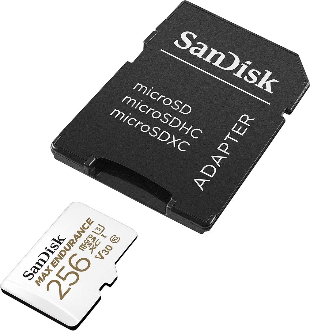 Memorijska kartica microSDXC SanDisk MAX Endurance, 256Gb, Klasa 10 / UHS-1 U3, S adapterom SDSQQVR-256G-GN6IA