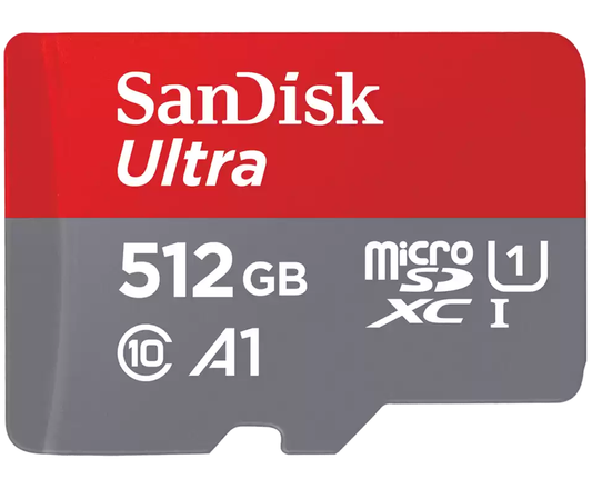 Memorijska kartica microSDXC SanDisk Ultra Android A1, 512Gb, Klasa 10 / UHS-1 U1 SDSQUAC-512G-GN6MN