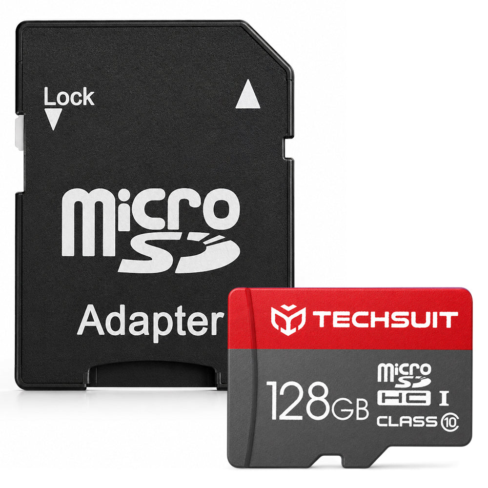Memorijska kartica microSDXC Techsuit THCM26, 128Gb, Klasa 10, S Adapterom