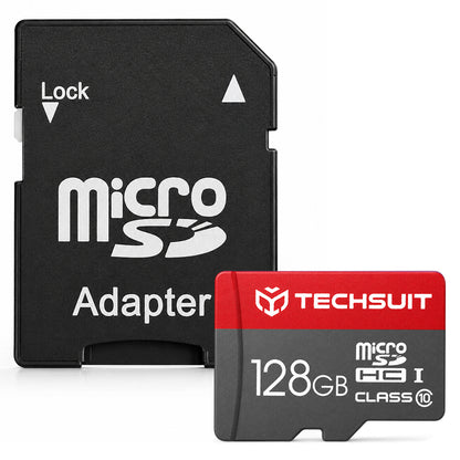 Memorijska kartica microSDXC Techsuit THCM26, 128Gb, Klasa 10, S Adapterom