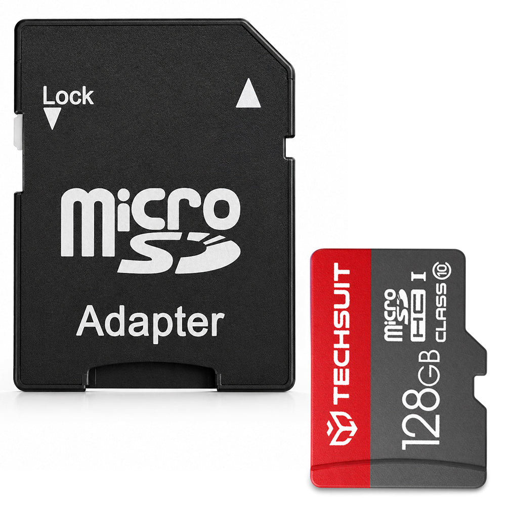 Memorijska kartica microSDXC Techsuit THCM26, 128Gb, Klasa 10, S Adapterom