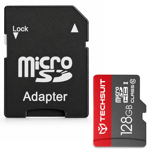 Memorijska kartica microSDXC Techsuit THCM26, 128Gb, Klasa 10, S Adapterom