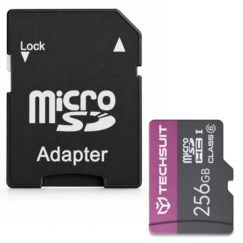Memorijska kartica microSDXC Techsuit THCM27, 256Gb, Klasa 6, S Adapterom