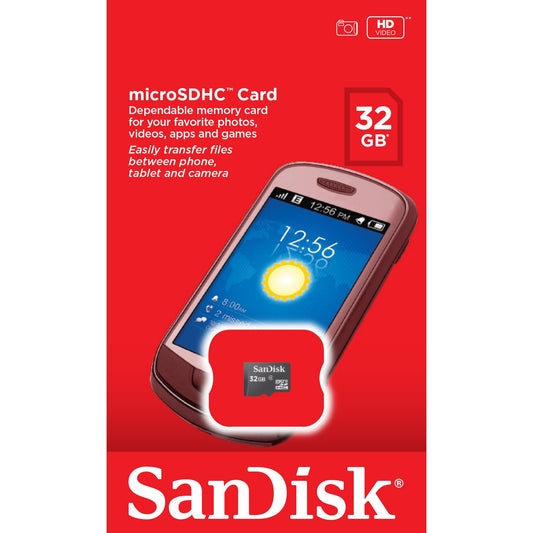 Memorijska kartica microSDHC SanDisk Ultra, 32Gb, Klasa 4