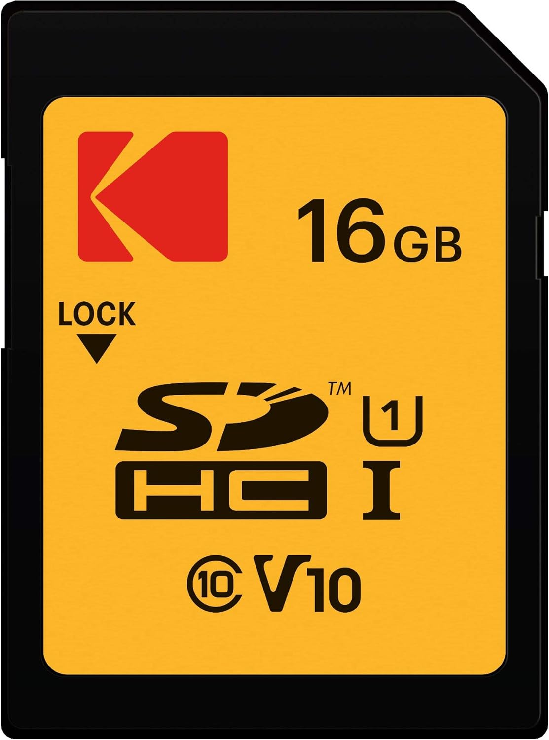 SDHC memorijska kartica Kodak Premium Performance, 16Gb, Klasa 10 / UHS-1 U1 EKMSD16GHC10K