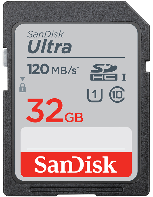 SDHC memorijska kartica SanDisk Ultra, 32Gb, Klasa 10 / UHS-1 U1 SDSDUN4-032G-GN6IN