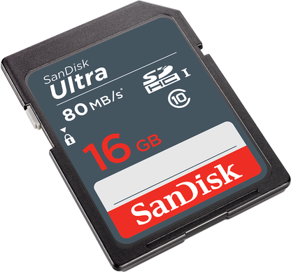 SDHC memorijska kartica SanDisk Ultra, 16Gb, Klasa 10 SDSDUNS-016G-GN3IN