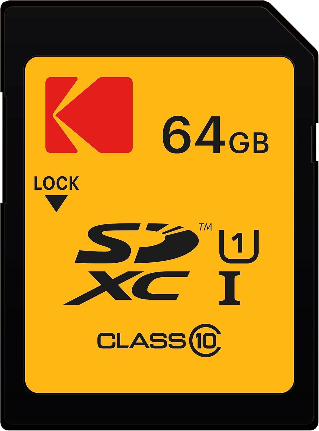 SDXC memorijska kartica Kodak, 64Gb, Klasa 10 / UHS-1 U1 EKMSD64GXC10K