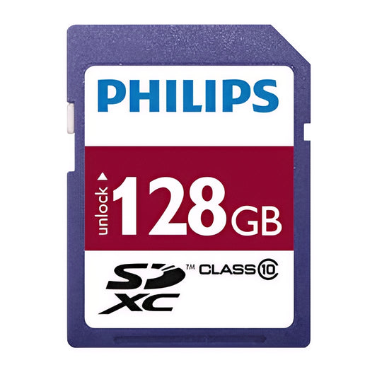 SDXC memorijska kartica Philips, 128Gb, Klasa 10 FM12SD55B/10