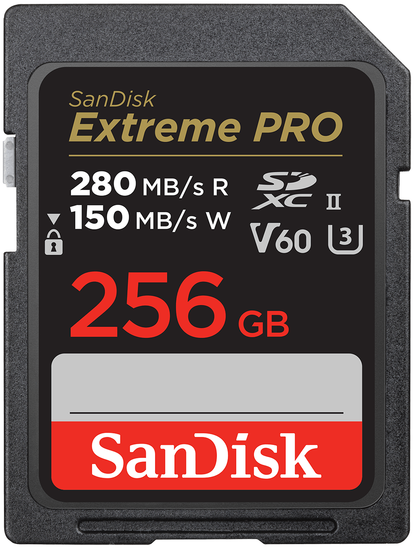 SDXC memorijska kartica SanDisk Extreme Pro, 256Gb, Klasa 10 / UHS-2 U3 SDSDXEP-256G-GN4IN