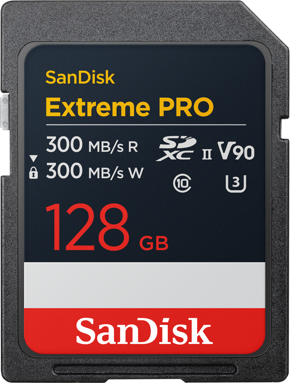 SDXC memorijska kartica SanDisk Extreme Pro, 128Gb, Klasa 10 / UHS-2 U3 SDSDXDM-128G-GN4IN