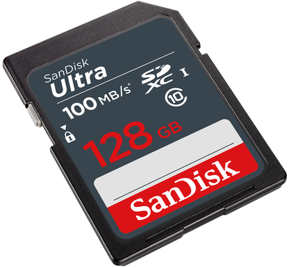 SD kartica SanDisk Ultra SDXC, 128Gb, Klasa 10 SDSDUNR-128G-GN3IN