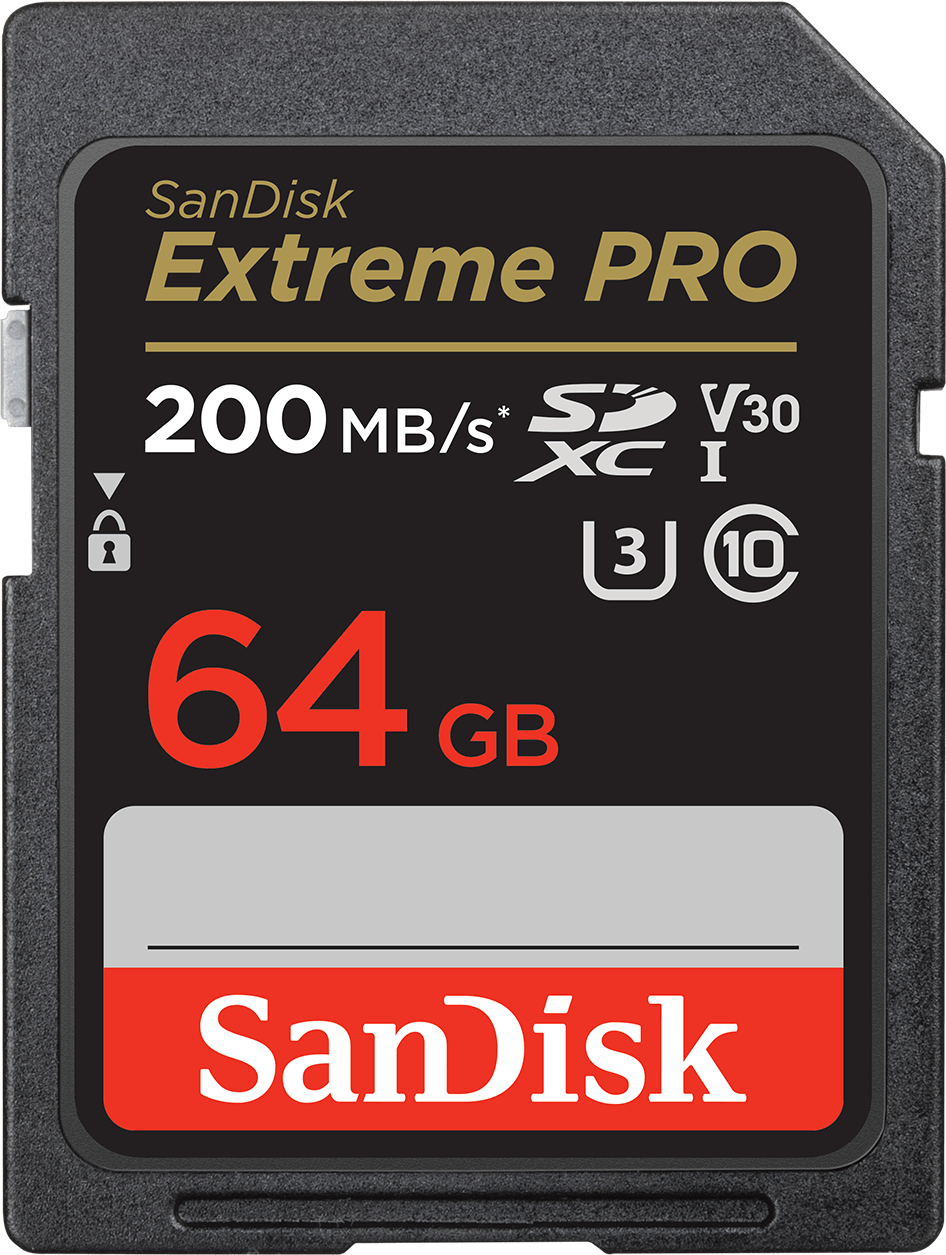 SDXC memorijska kartica SanDisk Extreme Pro, 64Gb, Klasa 10 / UHS-1 U3 SDSDXXU-064G-GN4IN